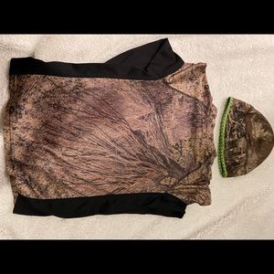 🐥3/$15 Mossy Oak and Real Tree Boys Hunting Bundle ! Hay and Long sleeve